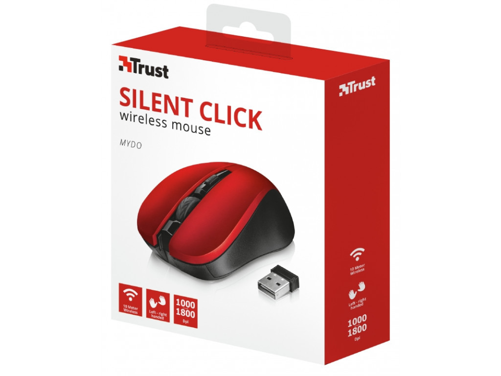 Мишка TRUST Mydo Silent Wireless Mouse RED 4013_11.jpg