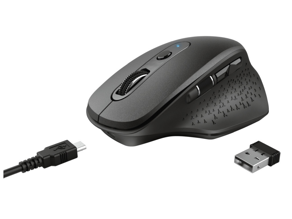 Мишка TRUST Ozaa Wireless Rechargeable Mouse Black 4017_14.jpg