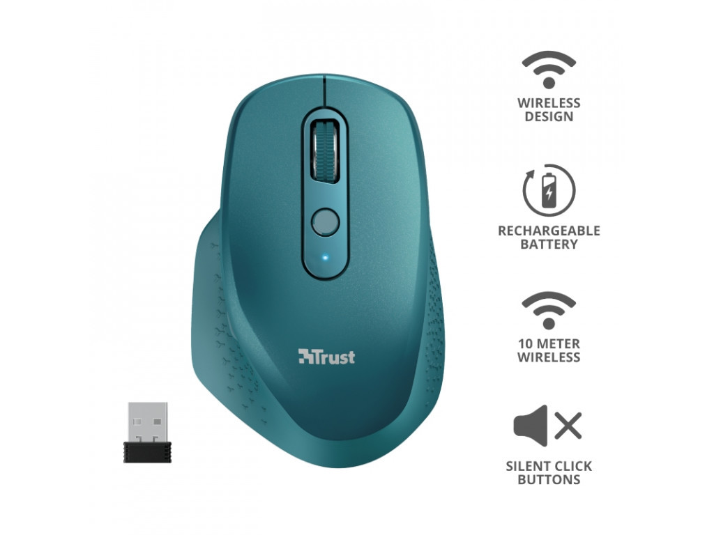 Мишка TRUST Ozaa Wireless Rechargeable Mouse Blue 4018_14.jpg