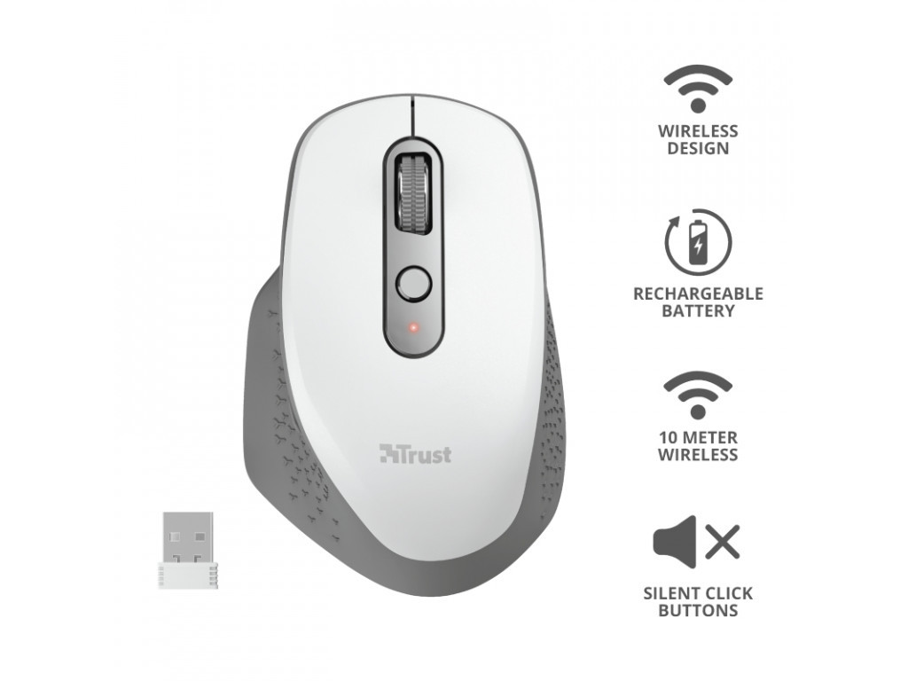 Мишка TRUST Ozaa Wireless Rechargeable Mouse White 4019_17.jpg