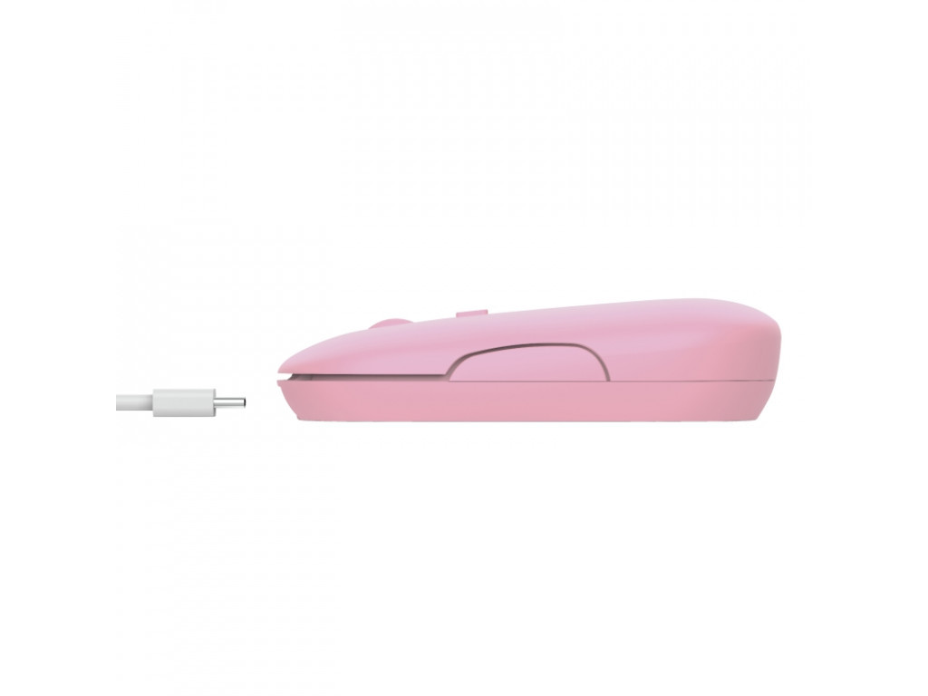 Мишка TRUST Puck Wireless & BT Rechargeable Mouse Pink 4021_12.jpg