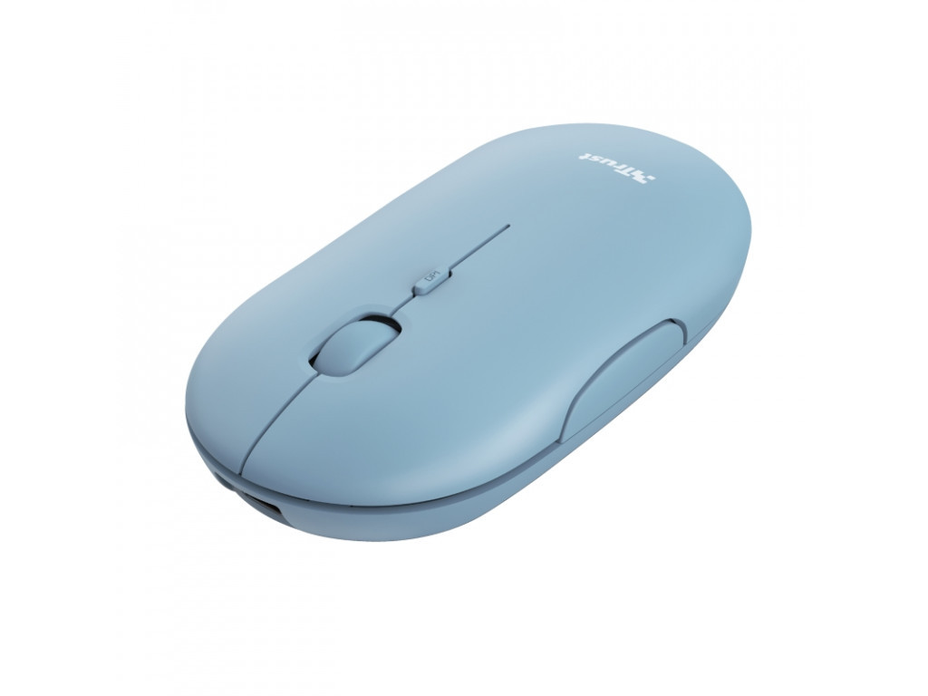 Мишка TRUST Puck Wireless & BT Rechargeable Mouse Blue 4022_11.jpg
