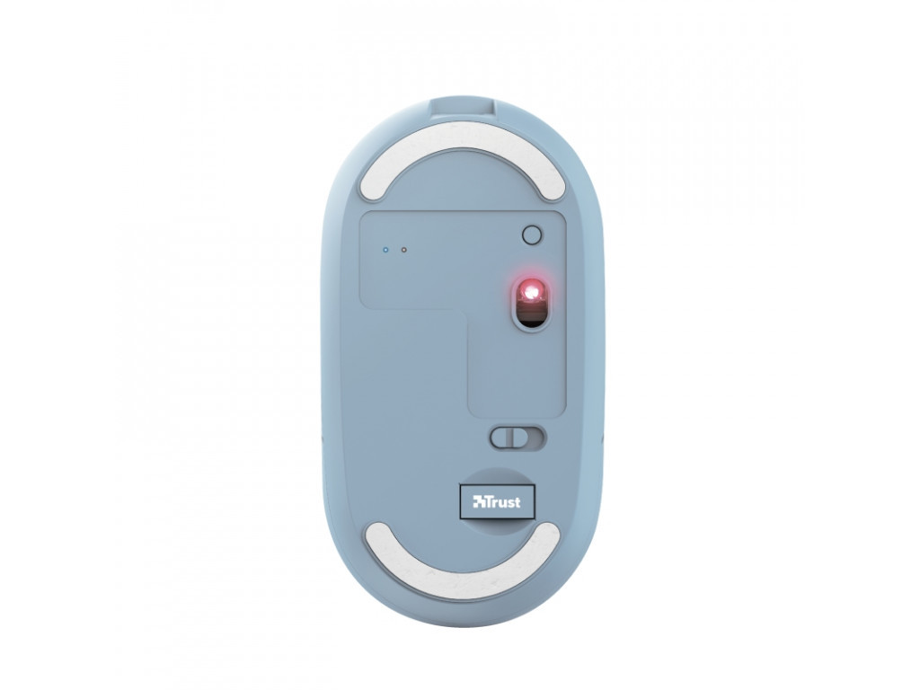 Мишка TRUST Puck Wireless & BT Rechargeable Mouse Blue 4022_13.jpg