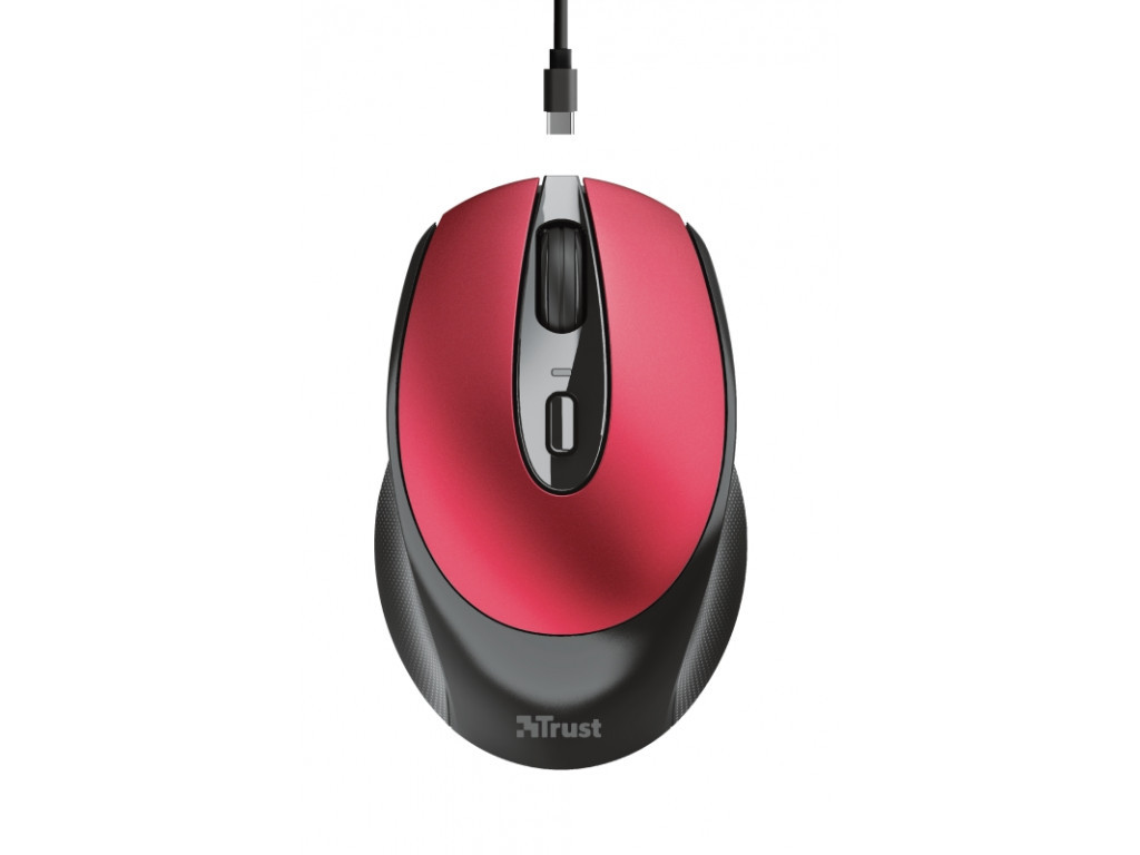 Мишка TRUST Zaya Wireless Rechargeable Mouse Red 4029.jpg