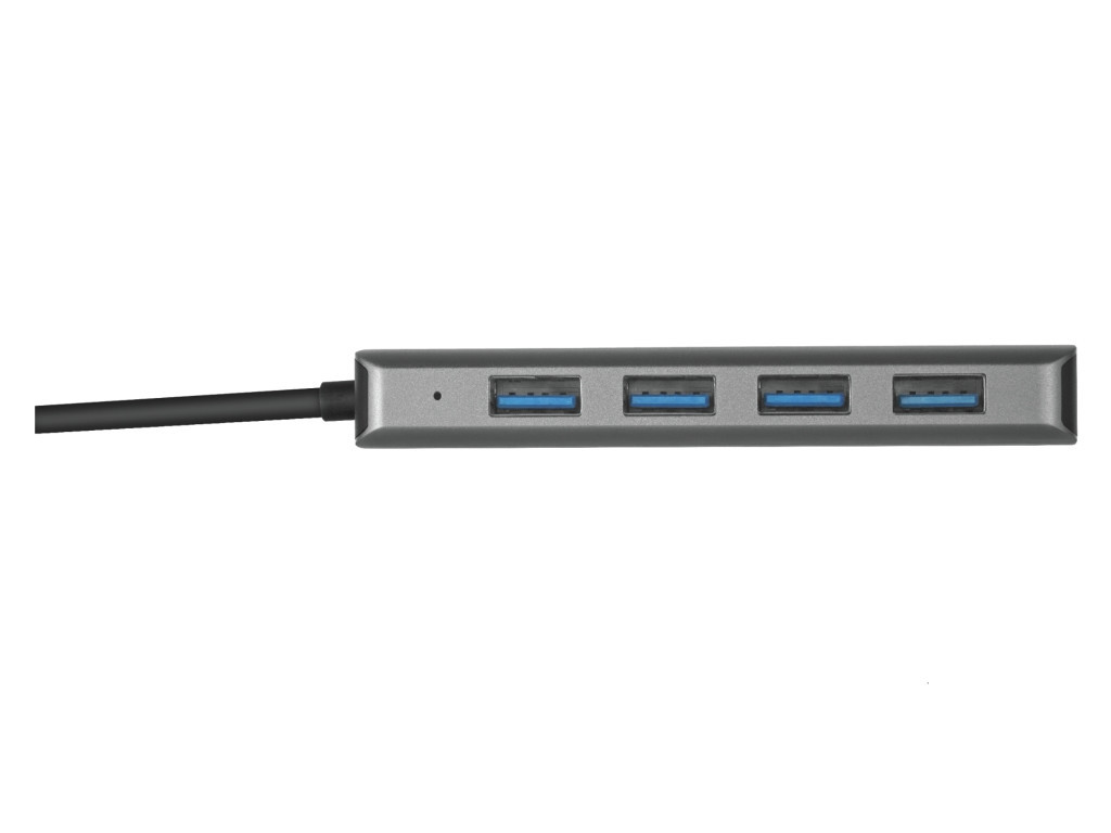 USB хъб TRUST Halyx Alum. USB-C to 4-Port USB3.2 Hub 6570_1.jpg
