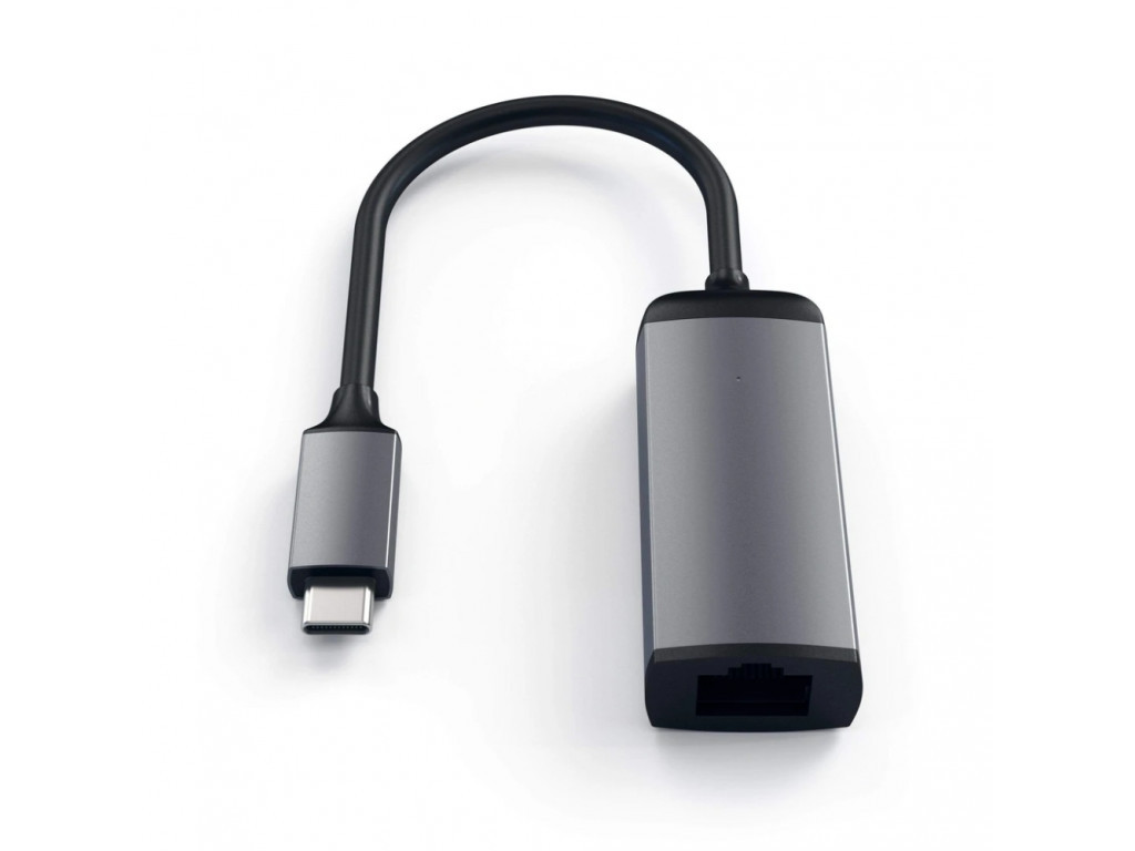 Адаптер Satechi Aluminium TYPE-C to Ethernet Adapter - Space Gray 14553_1.jpg