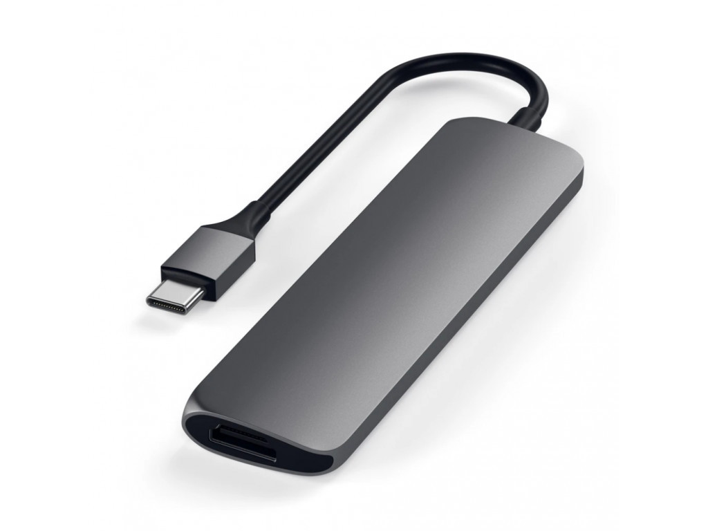 Адаптер Satechi TYPE-C Slim Multimedia Adapter V2 14554_1.jpg