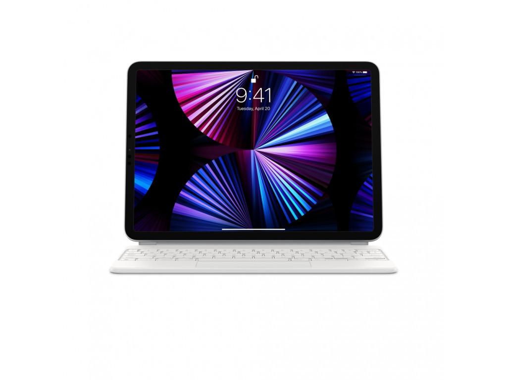 Клавиатура Apple Magic Keyboard for iPad Pro 11-inch (3rd) and iPad Air (4th) - International English - White 18246.jpg