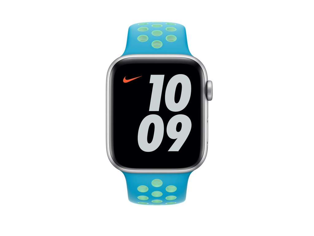 Аксесоар Apple Watch 44mm Chlorine Blue/Green Glow Nike Sport Band - Regular 18369_11.jpg