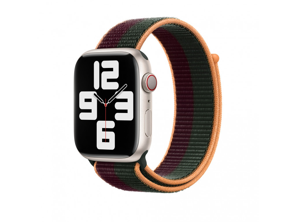 Аксесоар Apple Watch 45mm Dark Cherry/Forest Green Sport Loop - Regular 18384_10.jpg