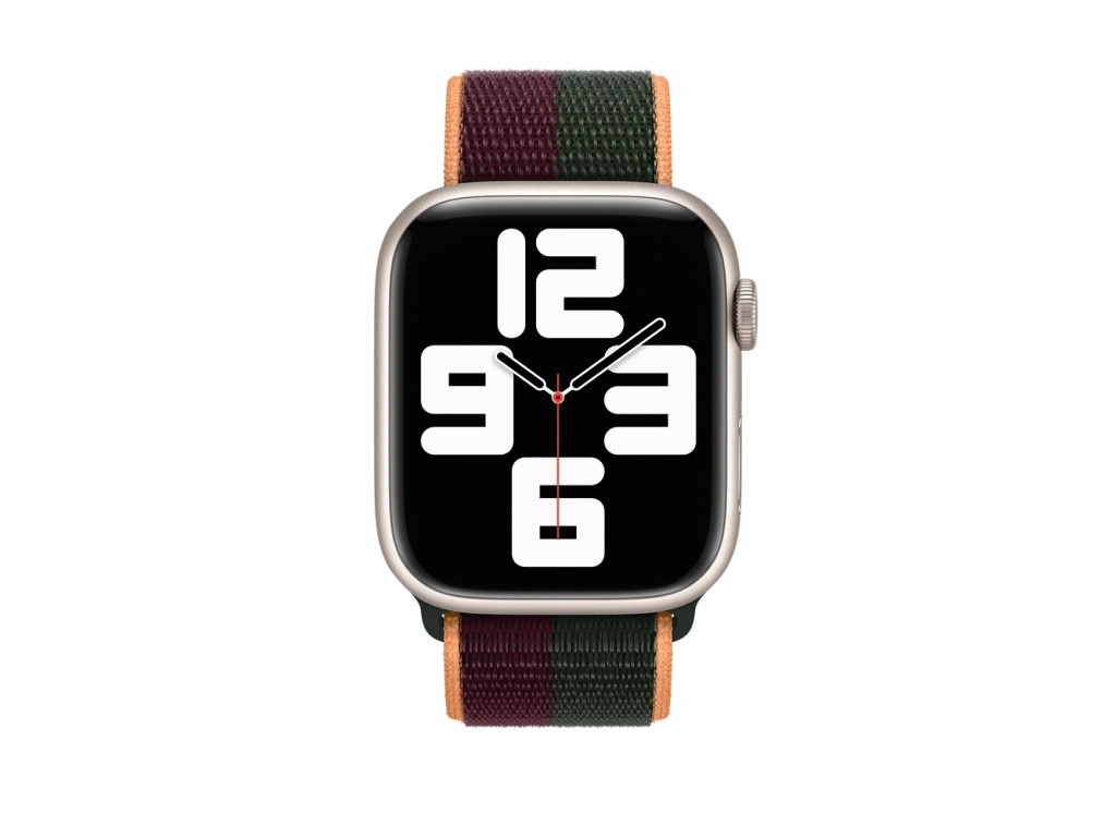 Аксесоар Apple Watch 45mm Dark Cherry/Forest Green Sport Loop - Regular 18384_14.jpg