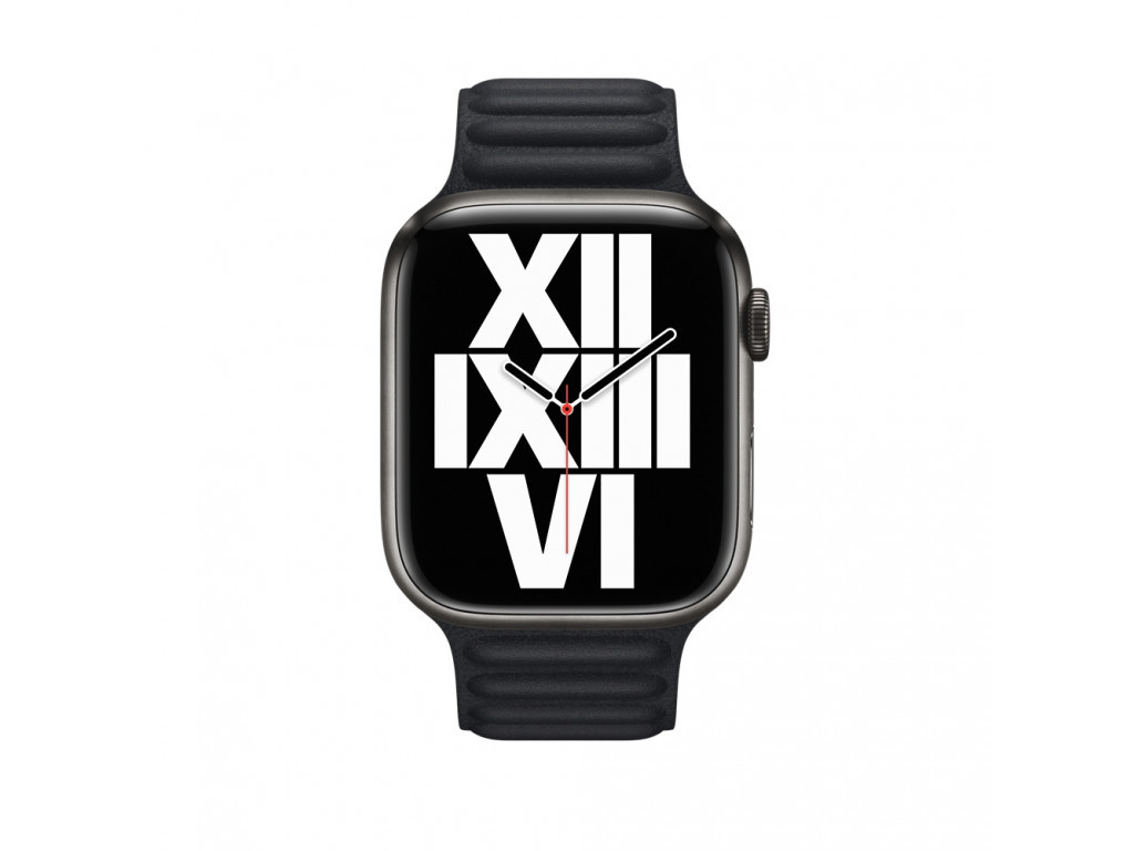 Аксесоар Apple Watch 45mm Midnight Leather Link - M/L 18401_8.jpg