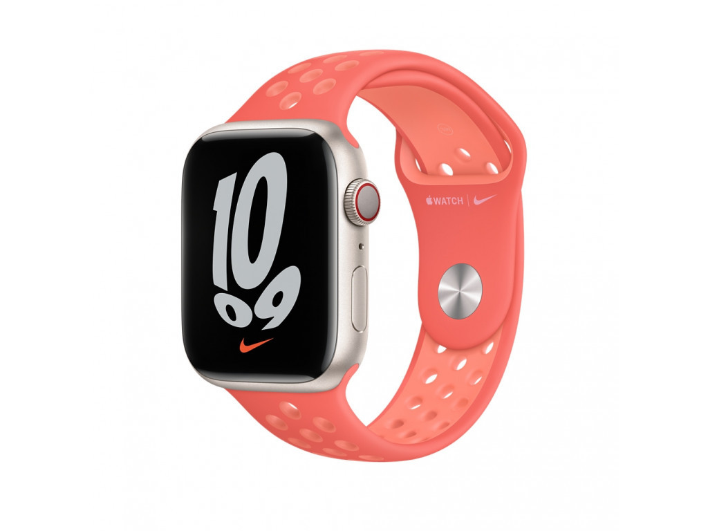 Аксесоар Apple Watch 45mm Magic Ember/Crimson Bliss Nike Sport Band - Regular 18404_4.jpg