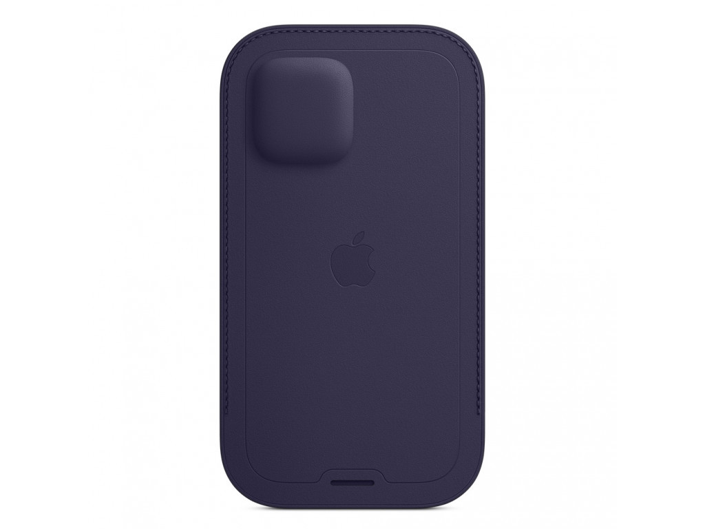 Калъф Apple iPhone 12 | 12 Pro Leather Sleeve with MagSafe - Deep Violet 18471_3.jpg