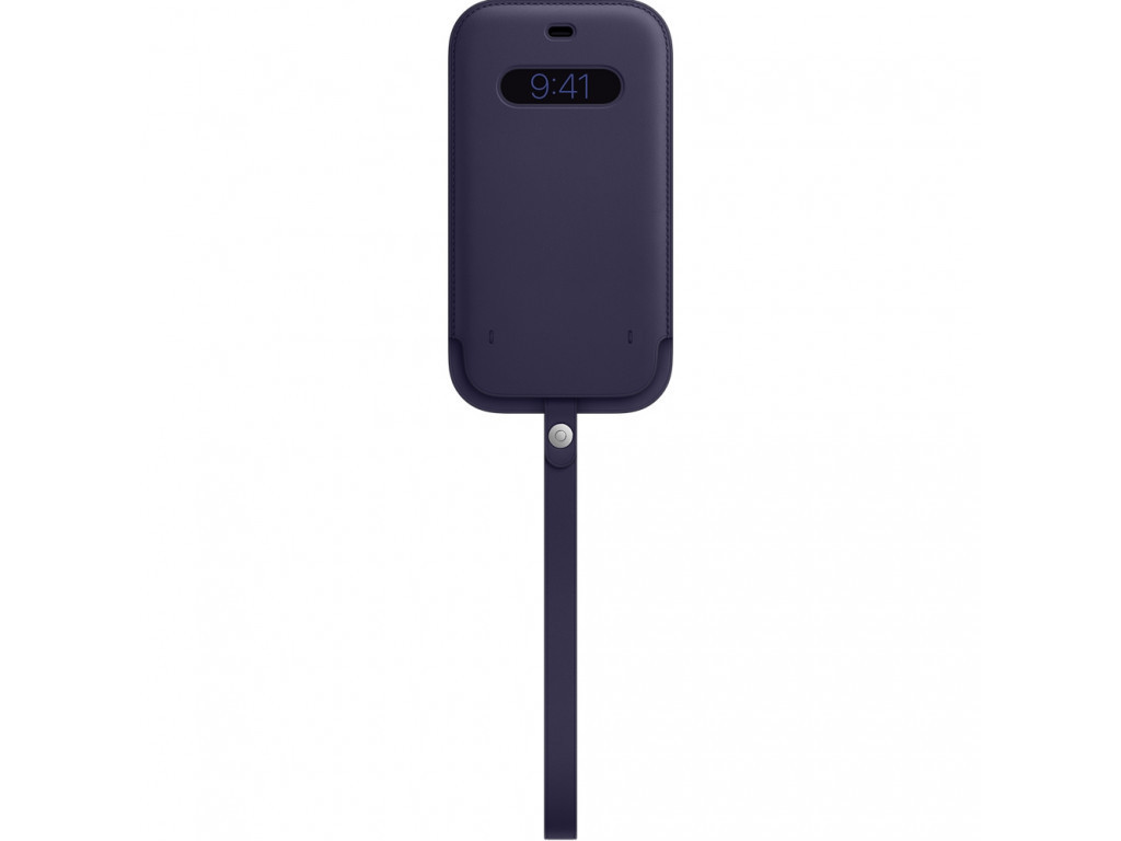 Калъф Apple iPhone 12 Pro Max Leather Sleeve with MagSafe - Deep Violet 18480_4.jpg