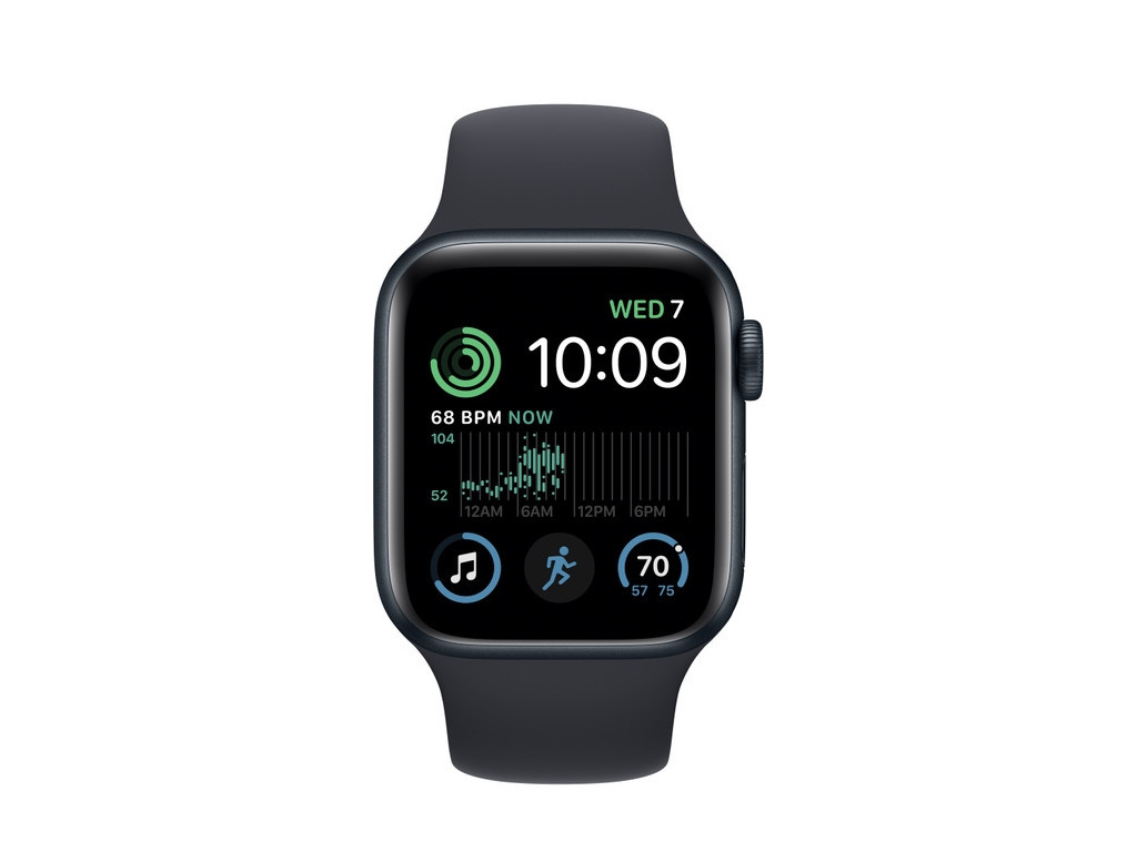 Часовник Apple Watch SE2 GPS + Cellular 40mm Midnight Aluminium Case with Midnight Sport Band - Regular 20909_1.jpg