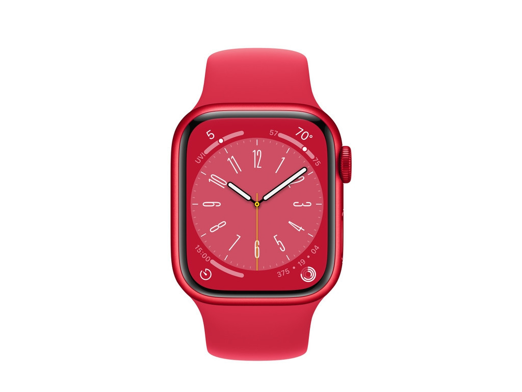 Часовник Apple Watch Series 8 GPS + Cellular 41mm (PRODUCT)RED Aluminium Case with (PRODUCT)RED Sport Band - Regular 20917_1.jpg