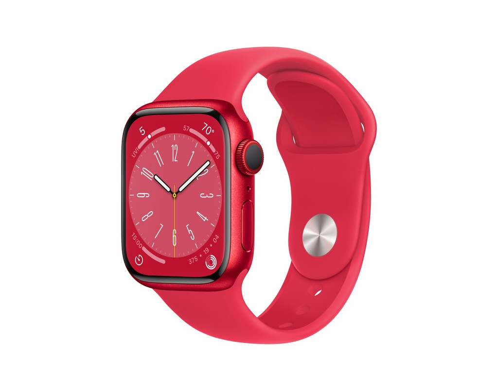 Часовник Apple Watch Series 8 GPS + Cellular 41mm (PRODUCT)RED Aluminium Case with (PRODUCT)RED Sport Band - Regular 20917_9.jpg