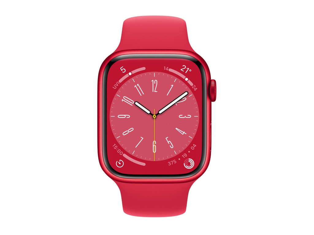 Часовник Apple Watch Series 8 GPS + Cellular 45mm (PRODUCT)RED Aluminium Case with (PRODUCT)RED Sport Band - Regular 20927_1.jpg