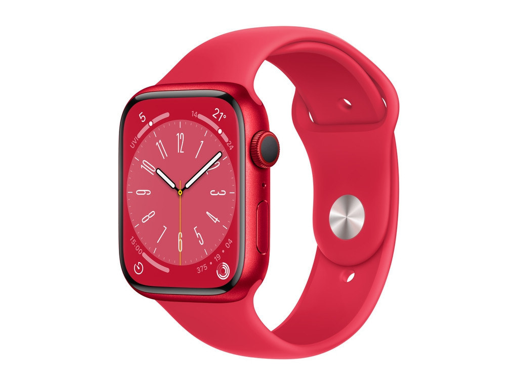 Часовник Apple Watch Series 8 GPS + Cellular 45mm (PRODUCT)RED Aluminium Case with (PRODUCT)RED Sport Band - Regular 20927_3.jpg