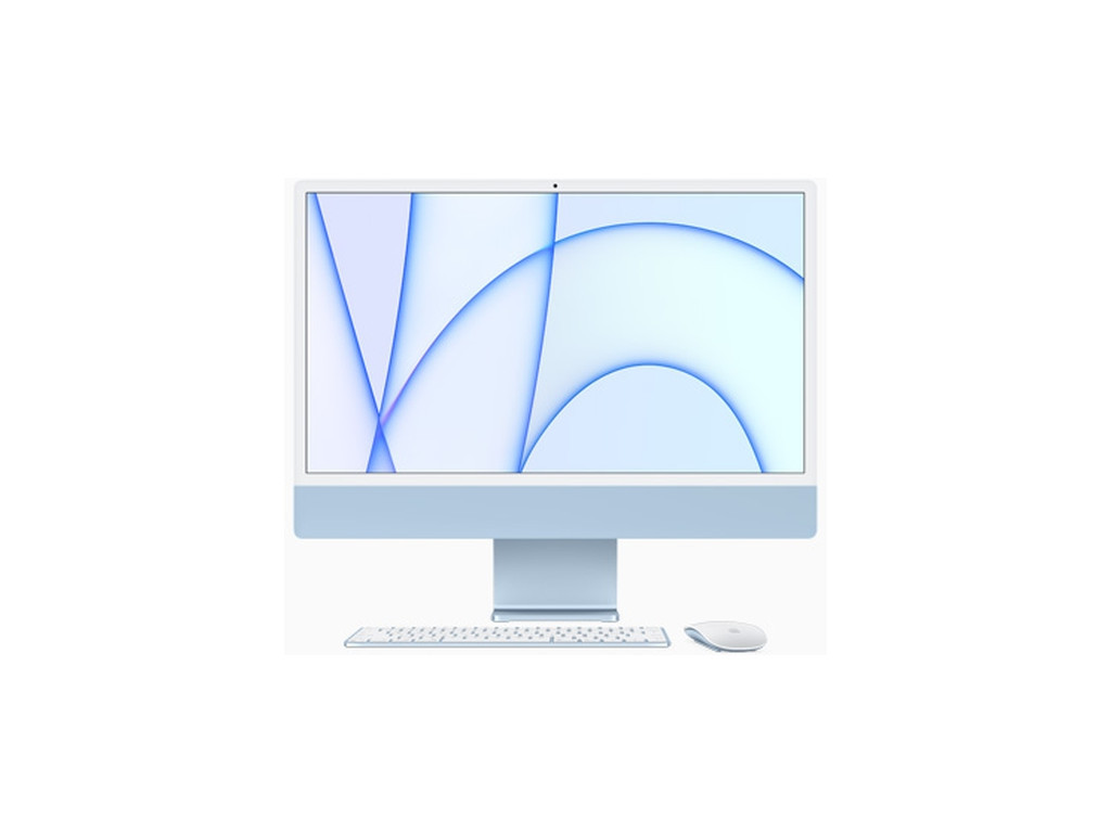 Настолен компютър - всичко в едно Apple 24-inch iMac with Retina 4.5K display: Apple M1 chip with 8-core CPU and 7-core GPU 22503_4.jpg