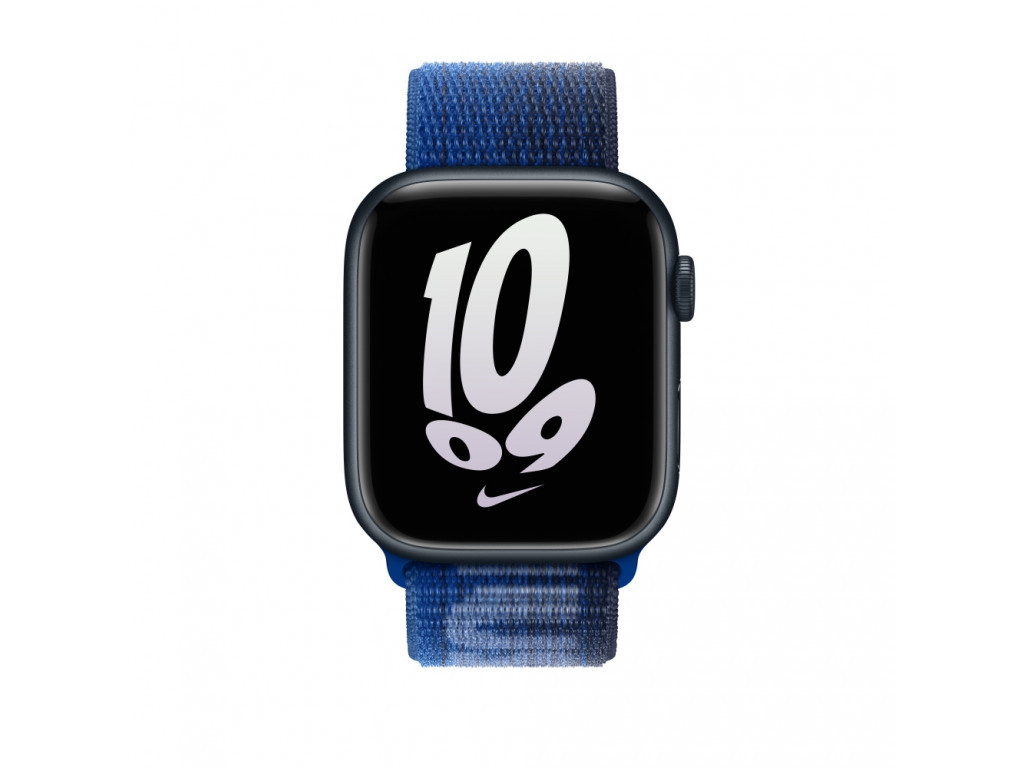Каишка за часовник Apple Watch 45mm Game Royal/Midnight Navy Nike Sport Loop 23007_2.jpg