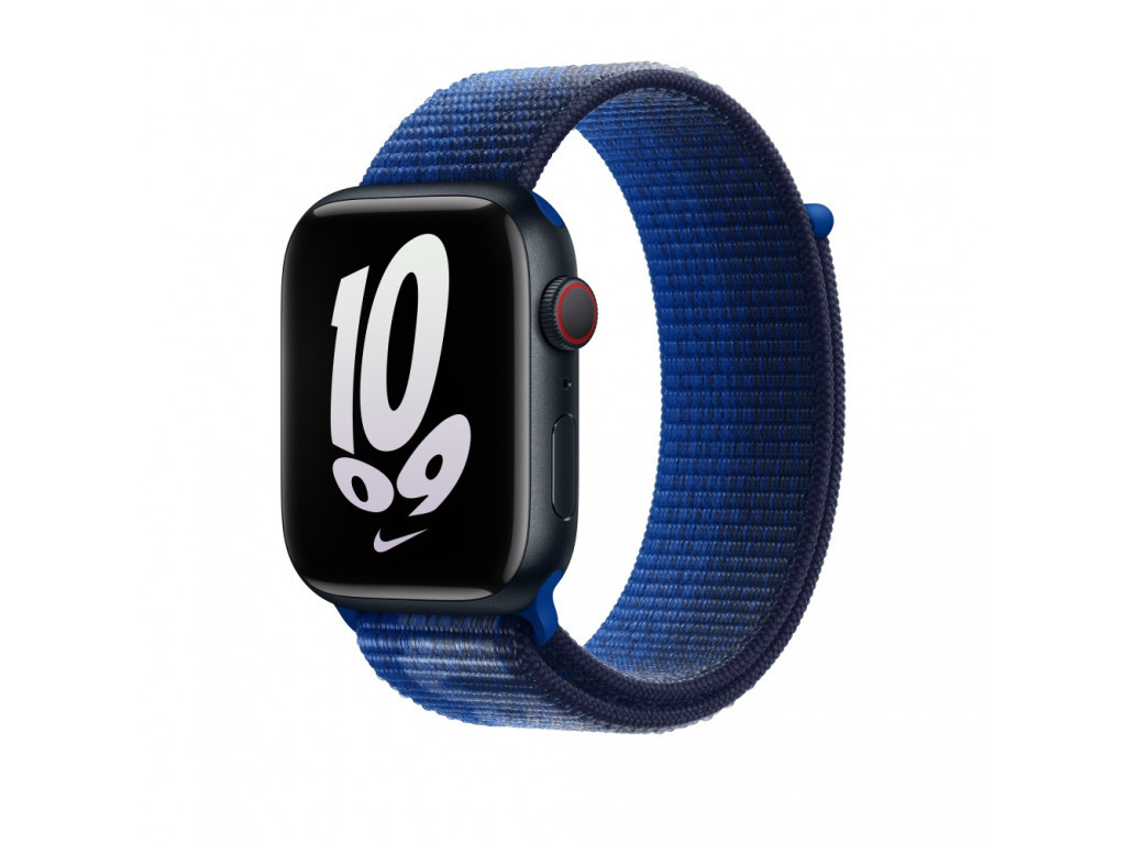Каишка за часовник Apple Watch 45mm Game Royal/Midnight Navy Nike Sport Loop 23007_4.jpg