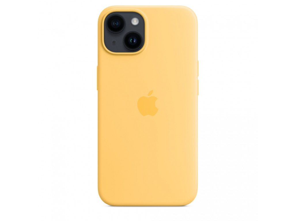 Калъф Apple iPhone 14 Silicone Case with MagSafe - Sunglow 23067_3.jpg