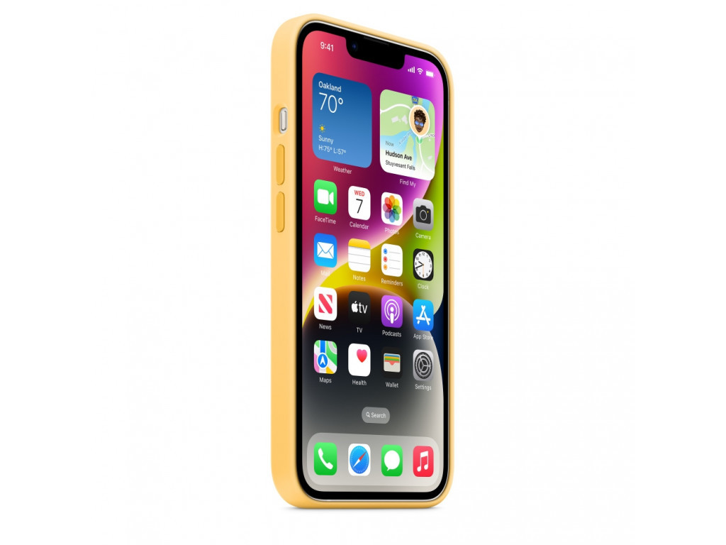 Калъф Apple iPhone 14 Silicone Case with MagSafe - Sunglow 23067_6.jpg