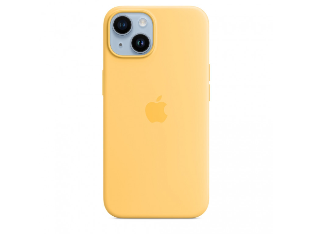 Калъф Apple iPhone 14 Silicone Case with MagSafe - Sunglow 23067_8.jpg
