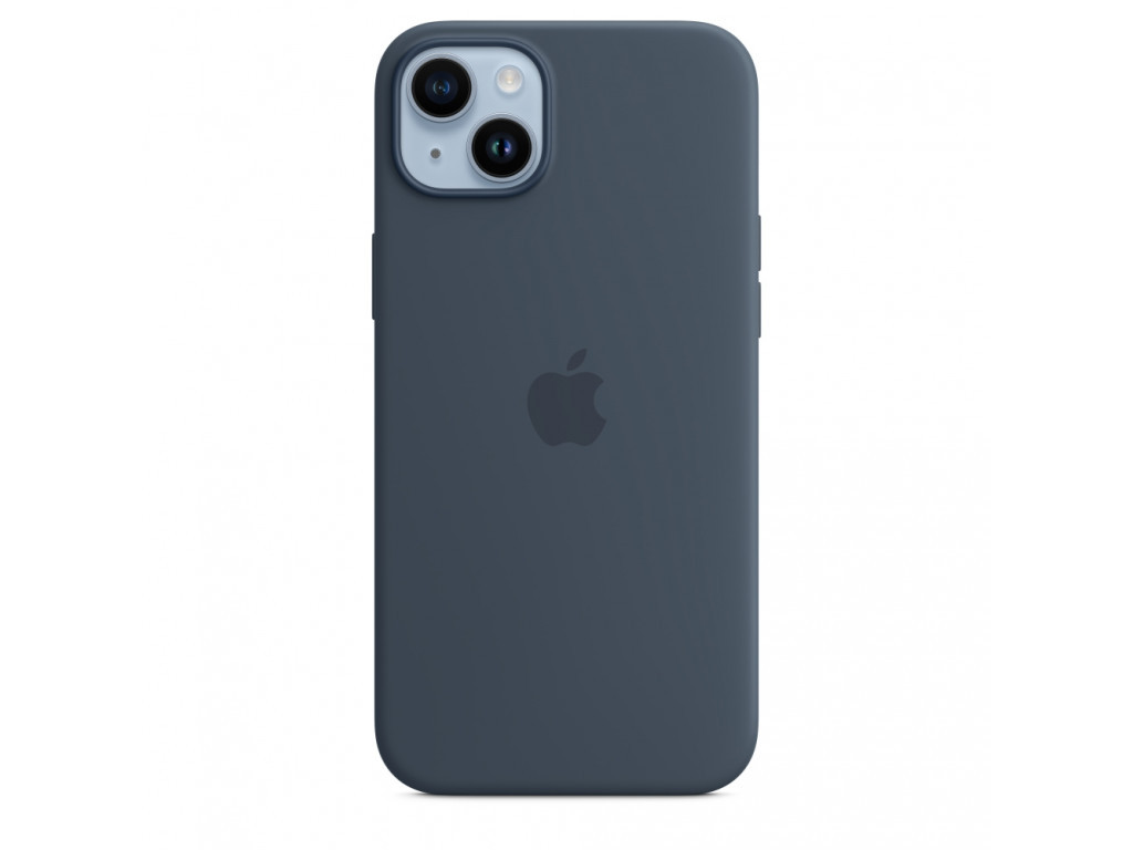 Калъф Apple iPhone 14 Plus Silicone Case with MagSafe - Storm Blue 23070_5.jpg