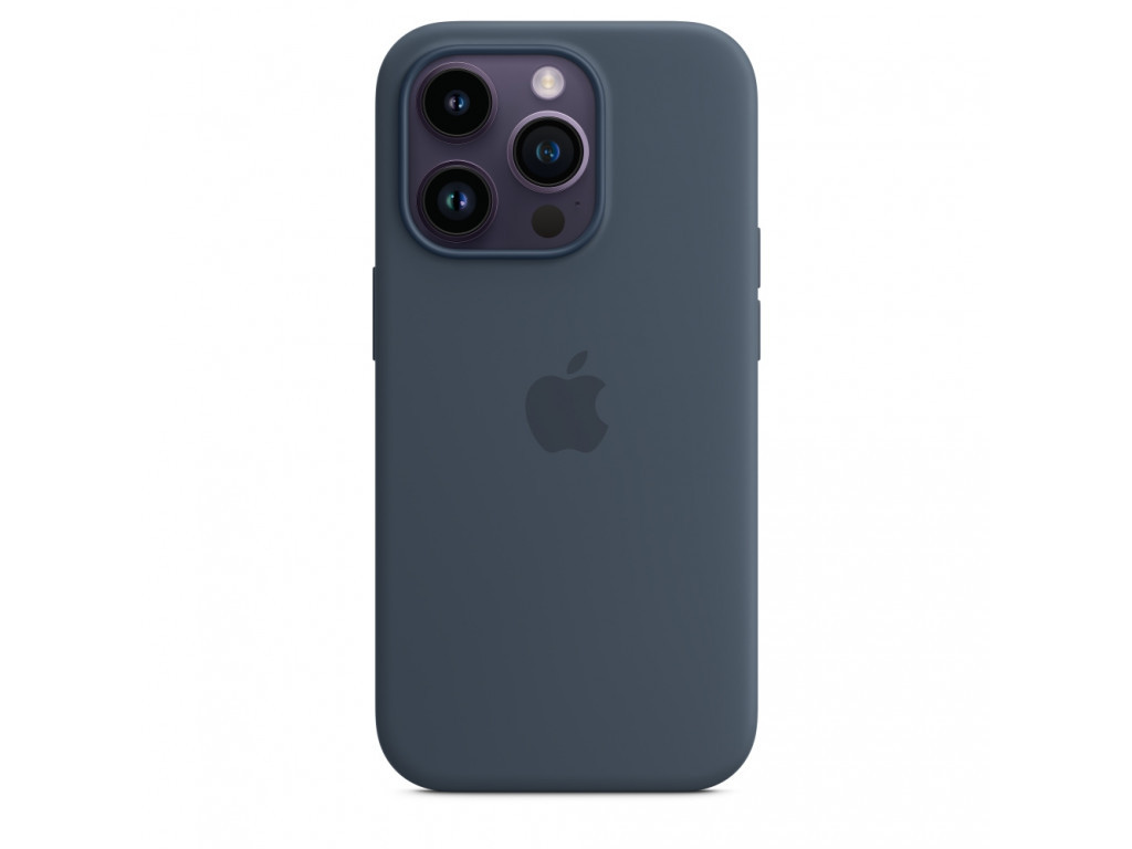 Калъф Apple iPhone 14 Pro Silicone Case with MagSafe - Storm Blue 23079_3.jpg