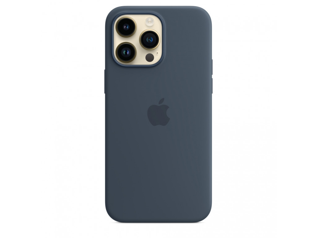 Калъф Apple iPhone 14 Pro Max Silicone Case with MagSafe - Storm Blue 23093_1.jpg