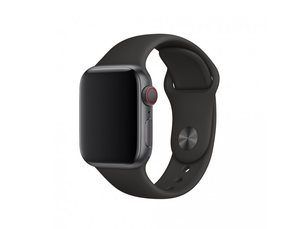 Аксесоар Apple Watch 40mm Band: Black Sport Band - S/M & M/L 2394_1.jpg