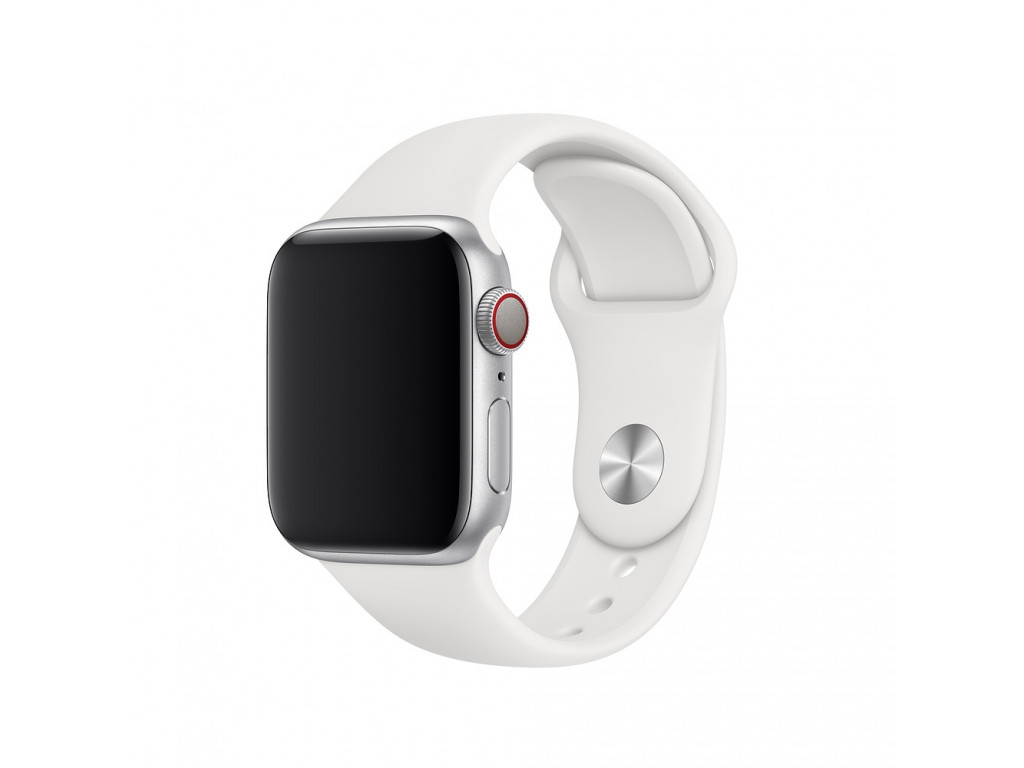 Аксесоар Apple Watch 40mm Band: White Sport Band - S/M & M/L 2400_1.jpg