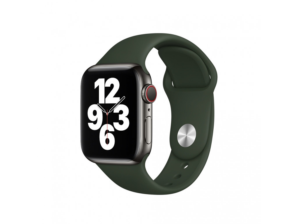 Аксесоар Apple Watch 40mm Band: Cyprus Green Sport Band - Regular (Seasonal Fall 2020) 2401_1.jpg