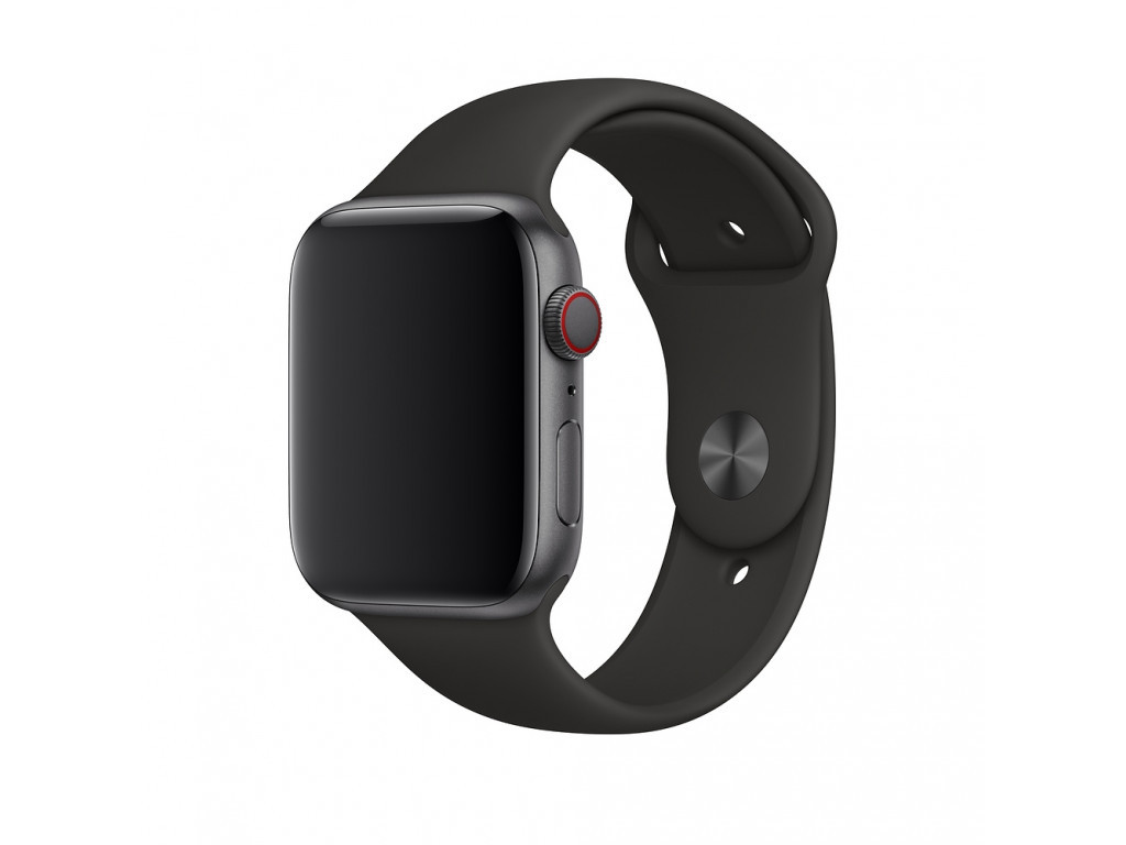Аксесоар Apple Watch 44mm Band: Black Sport Band - M/L & X/L 2448_4.jpg