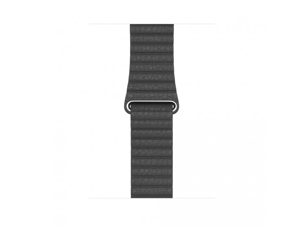 Аксесоар Apple Watch 44mm Band: Black Leather Loop - Medium 2449_3.jpg