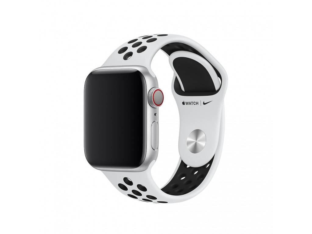 Аксесоар Apple Watch 40mm Nike Band: Pure Platinum/Black Nike Sport Band - S/M & M/L 2459_2.jpg