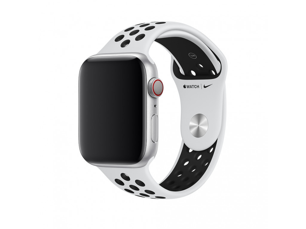 Аксесоар Apple Watch 44mm Nike Band:Pure Platinum/Black Nike Sport Band - S/M & M/L 2462_1.jpg