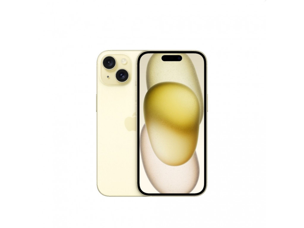 Мобилен телефон Apple iPhone 15 256GB Yellow 25129.jpg