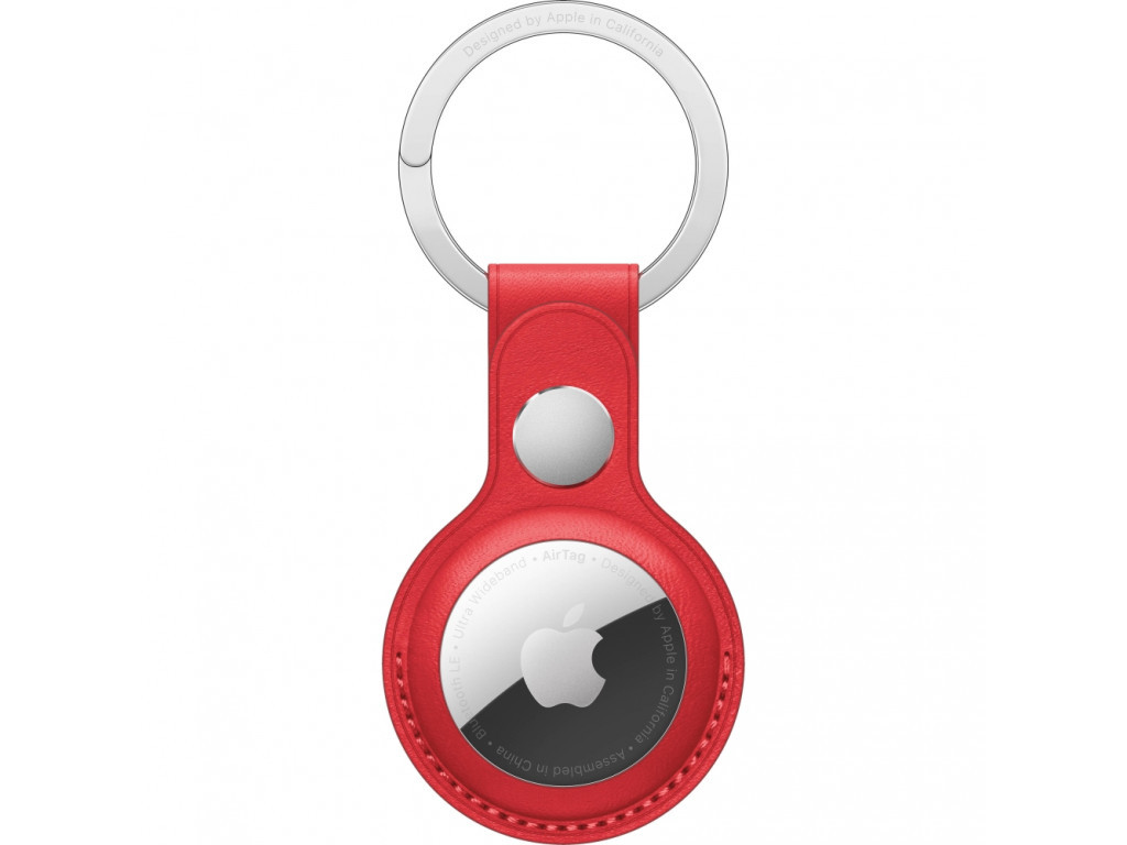 Аксесоар Apple AirTag Leather Key Ring - (PRODUCT)RED 2524_2.jpg