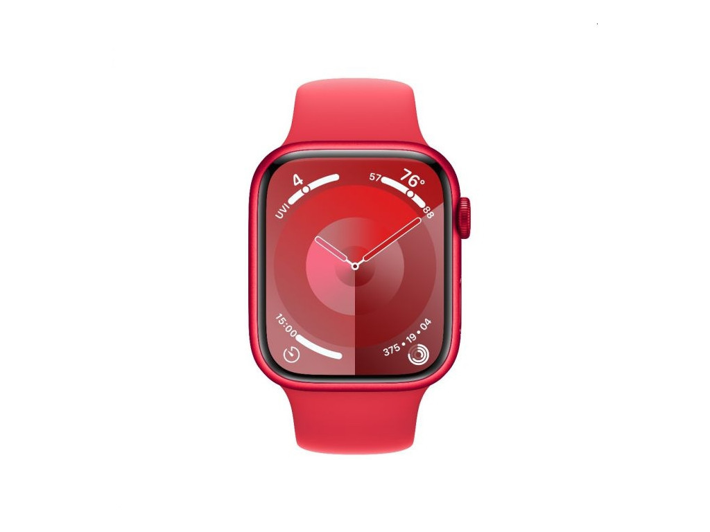 Часовник Apple Watch Series 9 GPS + Cellular 45mm (PRODUCT)RED Aluminium Case with (PRODUCT)RED Sport Band - M/L 25377_1.jpg