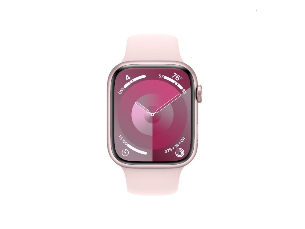 Часовник Apple Watch Series 9 GPS + Cellular 45mm Pink Aluminium Case with Light Pink Sport Band - S/M 25381_1.jpg
