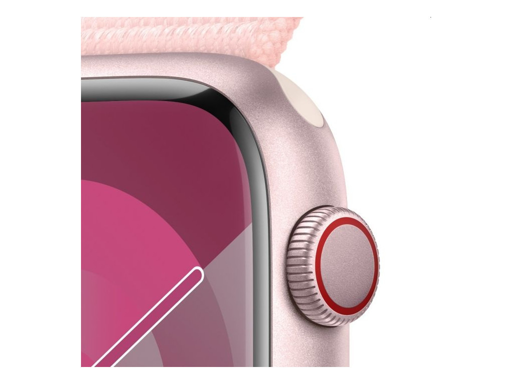 Часовник Apple Watch Series 9 GPS + Cellular 45mm Pink Aluminium Case with Light Pink Sport Loop 25383_2.jpg