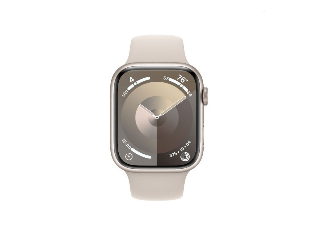 Часовник Apple Watch Series 9 GPS + Cellular 45mm Starlight Aluminium Case with Starlight Sport Band - M/L 25385_1.jpg