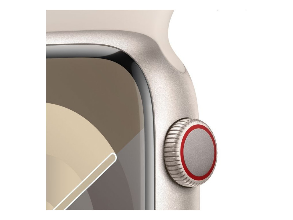 Часовник Apple Watch Series 9 GPS + Cellular 45mm Starlight Aluminium Case with Starlight Sport Band - M/L 25385_2.jpg