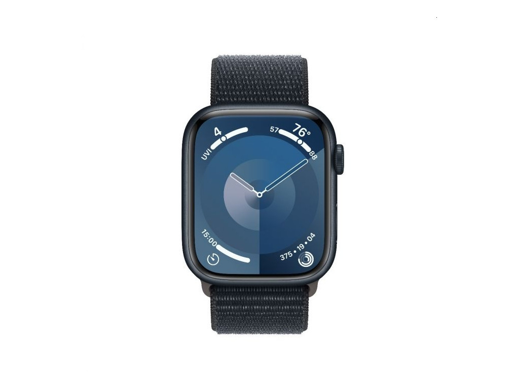 Часовник Apple Watch Series 9 GPS + Cellular 45mm Midnight Aluminium Case with Midnight Sport Loop 25389_1.jpg