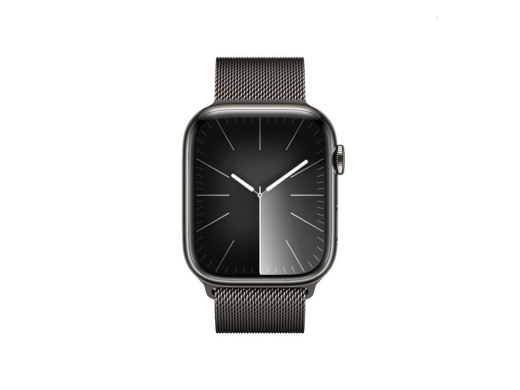 Часовник Apple Watch Series 9 GPS + Cellular 45mm Graphite Stainless Steel Case with Graphite Milanese Loop 25398_1.jpg