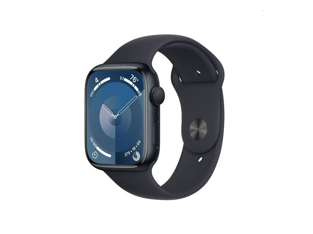 Часовник Apple Watch Series 9 GPS 45mm Midnight Aluminium Case with Midnight Sport Band - S/M 25410.jpg